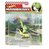 Hot Wheels Yoshi Sports Coupe + Parafoil - Mario Kart