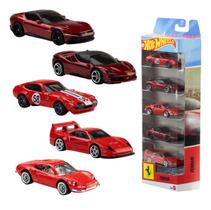 Hot whells ferrari 2026 pack com 5 miniaturas - mattel Hot whells ferrari 2026 pack com 5 miniaturas - mattel