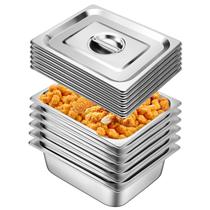 Hotel Pan ChieFinch de aço inoxidável 1/2 tamanho 10L/10,6 litros