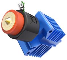 Hotend BIQU Panda Revo High Flow para impressora 3D Bambu-Lab X1C