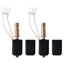 Hotend de cerâmica 0,2 mm 0,4 mm para Anycubic Kobra S1 com silicone Hotend de cerâmica 0,2 mm 0,4 mm para Anycubic Kobra S1 com silicone