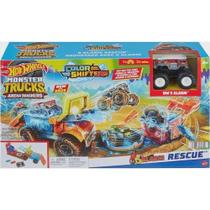 Hotwheels moster trucks arena demolição mattel hpn73