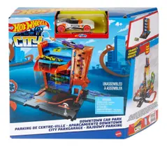 Hotwheels Pista Estacionamento No Centro Da Cidade Mattel Hdr28
