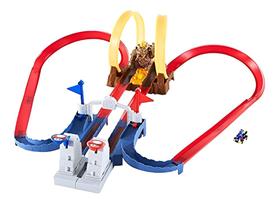 Hotwheels Pista Mario Kart Castelo Do Caos Bowser Mattel Vermelho