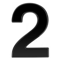 House Numbers MinimalistXS 3D autoadesivo ABS preto de 10 cm House Numbers MinimalistXS 3D autoadesivo ABS preto de 10 cm