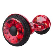 Hoverboard 10 Polegadas Original Vermelho Fogo Skate Elétrico Hoverboard 10 Polegadas Original Vermelho Fogo Skate Elétrico
