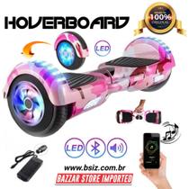 Hoverboard 6.5" original rosa camuflado