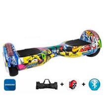 Hoverboard 6.5 Polegadas Hip-Hop Smart Balance - Bluetooth, Led Lateral, Bateria Samsung