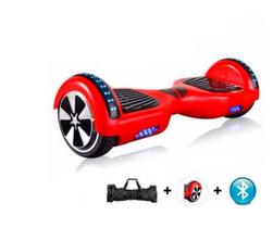 Hoverboard 6.5 Polegadas Vermelho - Bluetooth, Led Lateral e Frontal e Mochila Hoverboard 6.5 Polegadas Vermelho - Bluetooth, Led Lateral e Frontal e Mochila