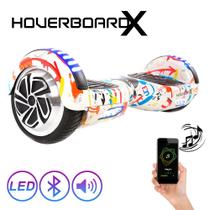 Hoverboard 6,5 Grafite Hoverboardx Scooter Elétrico Com Som
