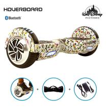 Hoverboard 6,5" Mickey Mouse Branco Hoverboard Bluetooth