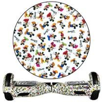 Hoverboard 6,5" Mickey Mouse Branco HoverboardX Bluetooth