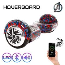Hoverboard 6,5" Polegada Homem Aranha Hoverboard Bluetooth Hoverboard 6,5" Polegada Homem Aranha Hoverboard Bluetooth