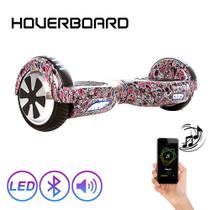 Hoverboard Bluetooth 6,5 Caveira Mexicana Roxa Hoverboard Hoverboard Bluetooth 6,5 Caveira Mexicana Roxa Hoverboard