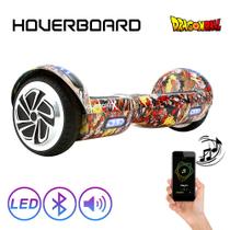 Hoverboard Bluetooth 6,5 Dragon Ball Z VR Hoverboard com Led