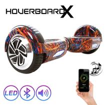 Hoverboard Bluetooth 6,5 Flash Color HoverboardX com Led