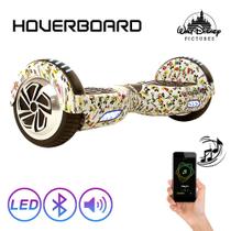 Hoverboard Bluetooth 6,5 Mickey Mouse Branco Hoverboard