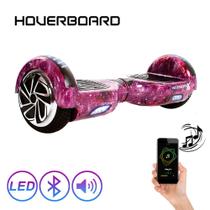 Hoverboard Bluetooth 6,5 Polegadas Aurora Lilás Hoverboard