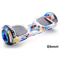 Hoverboard Branco Portatil Com Super Alca Hoverboard Branco Portatil Com Super Alca