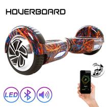 Hoverboard Elétrico 6,5" Flash Color Hoverboard Bluetooth
