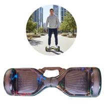Hoverboard Eletrico Preto Com Visual Moderno