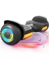 Hoverboard Gyroor G13 All Terrain com LED e Bluetooth - Preto