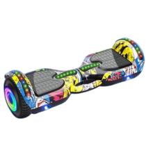 Hoverboard Original Skate Elétrico Com Led Bluetooth Varias Cores