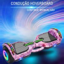 Hoverboard Overboard Infantil Skate Elétrico 6.5" Led Bluetooth Motor Brushless