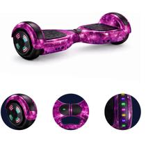 Hoverboard Rosa Galaxia 6.5 Smart Balance Para Jovens Hoverboard Rosa Galaxia 6.5 Smart Balance Para Jovens
