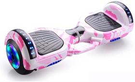 Hoverboard ROSA MILITAR 6,5 Polegadas - Smart Balance - Bluetooth - LEDs Com alça Hoverboard ROSA MILITAR 6,5 Polegadas - Smart Balance - Bluetooth - LEDs Com alça
