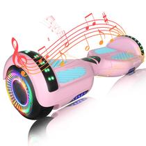 Hoverboard SIMATE 6.5 com Bluetooth e luzes LED para todas as idades