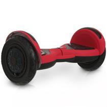 Hoverboard Skate Elétrico 10 " Led Bluetooth Bivolt Vermelho