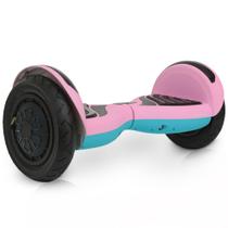 Hoverboard Skate Elétrico 10 Polegadas HoverboardX Cor Rosa