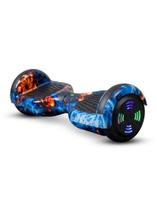 Hoverboard Skate Elétrico 6.5 Azul Led Bluetooth Hoverboard Skate Elétrico 6.5 Azul Led Bluetooth