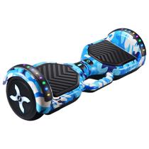 Hoverboard Skate Elétrico 6.5 Bluetooth Led Bolsa Transporte - DM Toys