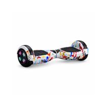 Hoverboard Skate Elétrico 6.5 Grafite Led Bluetooth