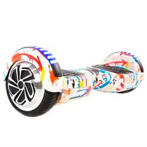 Hoverboard Skate Elétrico 6.5 Grafite Led Bluetooth Hoverboard Skate Elétrico 6.5 Grafite Led Bluetooth