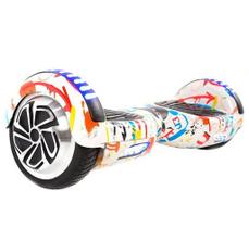 Hoverboard Skate Elétrico 6.5 Grafite Led Bluetooth Hoverboard Skate Elétrico 6.5 Grafite Led Bluetooth