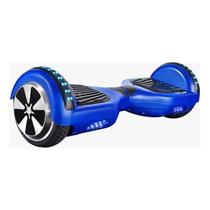 Hoverboard Skate Elétrico 6.5 Led Bluetooth Azul
