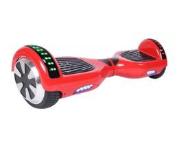 Hoverboard Skate Elétrico 6.5 Led Bluetooth Vermelho