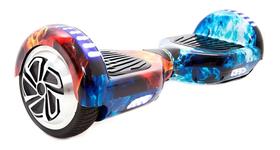 Hoverboard Skate Elétrico 6.5 Polegadas Gelo e Fog Led Bluetooth