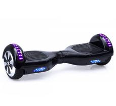 Hoverboard Skate Elétrico 6.5 Preto Led Bluetooth Hoverboard Skate Elétrico 6.5 Preto Led Bluetooth