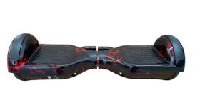 Hoverboard Skate Elétrico 6,5 Polegadas Led Bluetooth Cor I - Shark Blue