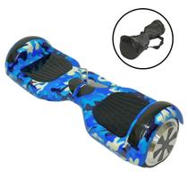 Hoverboard Skate Elétrico com Led, Bolsa e Bluetooth - STAR HOVERBOARD