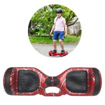 Hoverboard Vermelho Com Led Bluetooth Auto Equilibrio