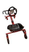 Hoverkart Carrinho Hoverboard Volante Amortecedor Vermelho