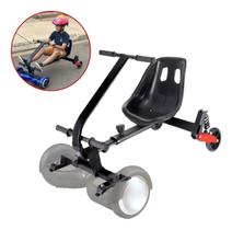Hoverkart Carrinho Para Hoverboard C/ Guidão E Amortecedor Suporta Até 100kg