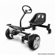 Hoverkart Carrinho para Hoverboard Com Volante E Amortecedor 4,5 6,5 8,5 10 polegadas Preto Hoverkart Carrinho para Hoverboard Com Volante E Amortecedor 4,5 6,5 8,5 10 polegadas Preto