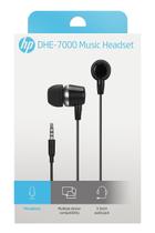 HP Fone de Ouvido DHE7000 Original Som Nítido Microfone Entrada P2 3.5mm Design InEar Confortável e Durável