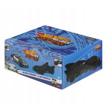 Hpr91 hot wheels carros pullback pacote com 02 alpha pursuit e batmobile hwh64 (43249)